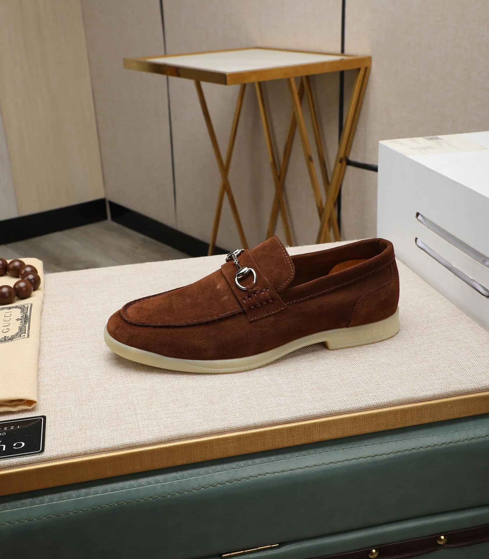 Men's shoes 💰520 📛📛Original (water-dyed cow lining) GUCCI official website formal shoes🌀 Italian 🇮🇹Imported cowhide➕Top imported water-dyed cowhide lining💋Finely handmade Original bottom, the real thing looks better when photographed in person Standard size 38-44